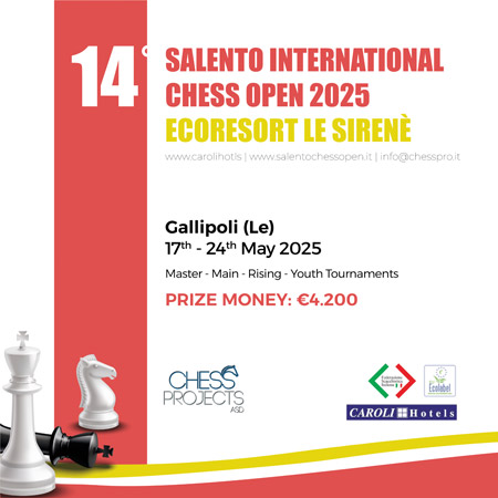 14th SALENTO INTERNATIONAL CHESS OPEN 2025