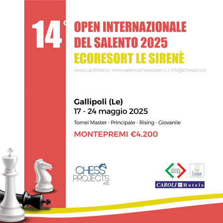 14° OPEN INTERNAZIONALE DEL SALENTO 2025